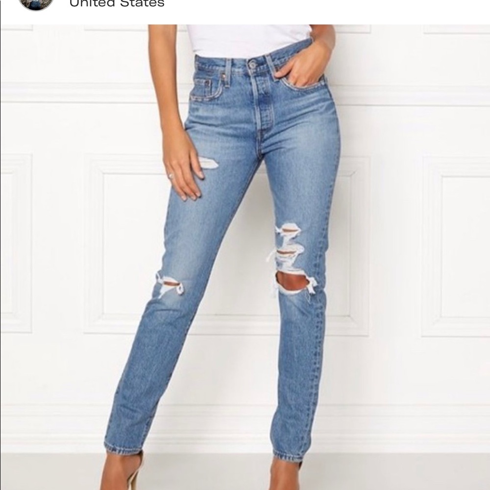 Levi's 501 Skinny Jean 27